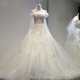 New Elegant Embroidery Off Shoulder Sweep Train Wedding Dresses 470335506# New Elegant Embroidery Off Shoulder Sweep Train Wedding Dresses 470335506#