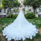 Bohemian Sweep Train Wedding Dresses Garden Beach Party Plus Size A line Bridal Gowns 8470302964# Bohemian Sweep Train Wedding Dresses Garden Beach Party Plus Size A line Bridal Gowns 8470302964#