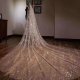 Luxury Glittering Wedding Veils 3*3.5Meters Long Cathedral Length 8472675512# Luxury Glittering Wedding Veils 3*3.5Meters Long Cathedral Length 8472675512#