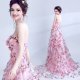 Pink Strapless Sweep Train Evening Prom Dresses 8477373573# Pink Strapless Sweep Train Evening Prom Dresses 8477373573#