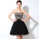 Sparkling Black Strapless Short Cocktail Party Prom Dresses 8482896921# Sparkling Black Strapless Short Cocktail Party Prom Dresses 8482896921#
