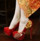 Classic Red Women's Sparkly Wedding Shoes Bridal Rhinestone Stiletto Heel #8498607257 Classic Red Women's Sparkly Wedding Shoes Bridal Rhinestone Stiletto Heel #8498607257