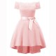 Off Shoulder Women's A Line Dresses Short Bridesmaid Dresses 8505905976# Off Shoulder Women's A Line Dresses Short Bridesmaid Dresses 8505905976#
