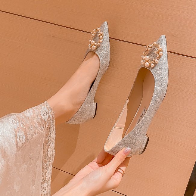 Stunning Ballet Flats in Silver #88211591175