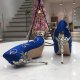 Blue Satin Gold Leaves Bridal Wedding Shoes #88211592248 Blue Satin Gold Leaves Bridal Wedding Shoes #88211592248