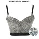 Stunning Rhinestone Sweetheart Corset Bra Spaghetti Straps Bustier Top 88211592339# Stunning Rhinestone Sweetheart Corset Bra Spaghetti Straps Bustier Top 88211592339#