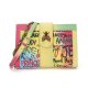 Luxury Graffiti Handbag Leather Envelope Bag 88211592391# Luxury Graffiti Handbag Leather Envelope Bag 88211592391#