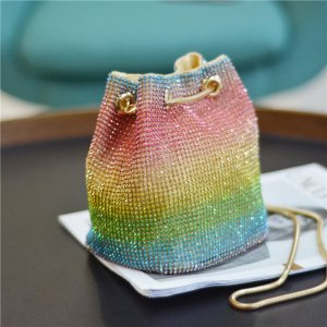 Mini Drawstring Bucket Bag 88211592493#