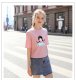 Girls Short-Sleeve Crew Neck Cotton T Shirt Casual Female Letters Print Tops Pink Tees Women T-shirt 8888505936# Girls Short-Sleeve Crew Neck Cotton T Shirt Casual Female Letters Print Tops Pink Tees Women T-shirt 8888505936#